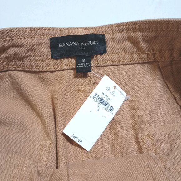 Banana Republic Tan Cropped Pants - Picture 8 of 9